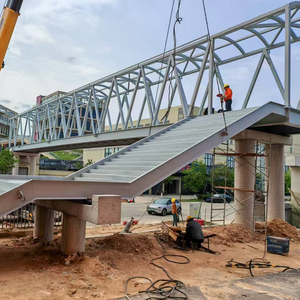 Thép giàn cho người đi bộ cầu thép cấu trúc nhà máy Kết Cấu Thép đúc sẵn không gian khung cầu - Product Image 6