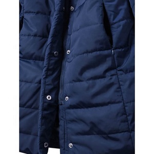 Abrigo Acolchado Grueso de Moda para Mujer con 90% Plumón y Ribete de Piel de Cordero, Cortavientos con Capucha, Ropa de Invierno para Oficina, Estilo Elegante - Product Image 4