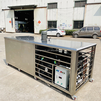 Prix d'usine bon marché machine à glace Inde prix usine de glace commerciale durable bloc machine à glace unité de condenseur