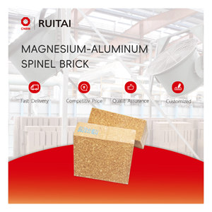 Nhà Máy Thực hiện Cường Độ Cao Sốc Nhiệt Ổn Định Mgo Sio2 Gạch Chịu Lửa Magiê Nhôm <span class=keywords><strong>Spinel</strong></span> Cho Xi Măng Lò Cắt - Product Image 1
