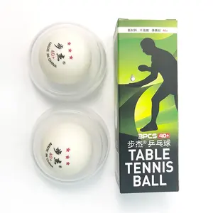 थोक पेशेवर खेल प्रशिक्षण टेबल टेनिस गेंदें पिंग पोंग 3 पीसी 40 + एब्स रंग बॉक्स में पोंग बॉल
