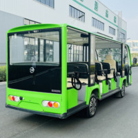 Bus électrique de tourisme à toit ouvert de haute qualité, 14 places, pour des excursions guidées modernes en ville