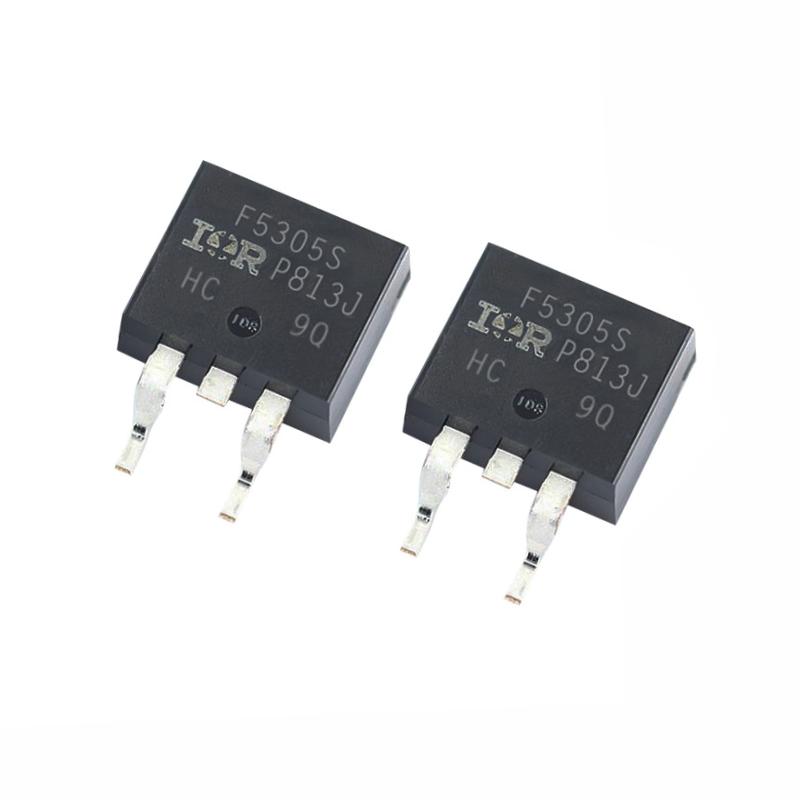 Kit De 5 MOSFET IRF5305 Tipo P-Channel En Formato TO-220 - 55V, 31A, Ideal Para Arduino Y Raspberry Pi