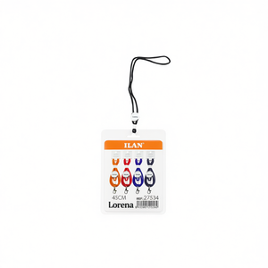 Ilan <b>Lanyard</b> 45Cm With Clip For Id Card Accessory Lorena 8Pc - Product Image 1