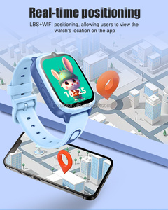Montre connectée pour enfants OEM 4G avec carte SIM, appel vidéo, caméra, WIFI, localisation LBS, batterie 730 mAh, alarme SOS, calculatrice, <span class=keywords><strong>lampe</strong></span> <span class=keywords><strong>torche</strong></span> D53 - Product Image 2