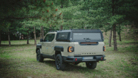 Expédition rapide, haute qualité, toit rigide arrière pour pick-up 4x4, accessoires tout-terrain, auvent pour Tasman