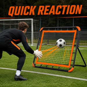 Red de Rebote Portátil para Fútbol, Equipo de Entrenamiento Ajustable para Práctica de Pases, <span class=keywords><strong>Porteros</strong></span> y Control del Balón - Product Image 5