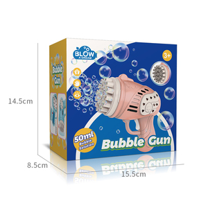 Pistola de burbujas de jabón de agua para niños, juguete de Pistola de burbujas automática - Product Image 6
