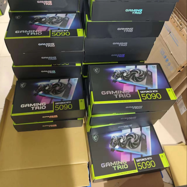 Good Quality for Gaming Trio Non-working Rtx 5090 32gb Graphics Card Gaming Gpu case No Pcb and Vram