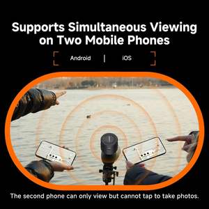 Cámara de Ocular para Telescopio Electrónico WiFi SC002 con Resolución HD de 1080P, Zoom Digital de <span class=keywords><strong>3x</strong></span> de 37 mm a 56 mm, Compatible con Tarjetas Micro SD de hasta 128 GB - Product Image 6