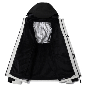 Veste de <span class=keywords><strong>randonnée</strong></span> 2 pièces Softshell pour <span class=keywords><strong>femme</strong></span> résistante à l'eau et coupe-vent avec fermeture à glissière à col montant en graphène - Product Image 6