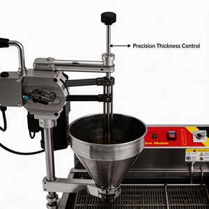 Máquina cortadora de <span class=keywords><strong>donas</strong></span>, máquina formadora de <span class=keywords><strong>donas</strong></span> para la producción de <span class=keywords><strong>donas</strong></span> en forma de anillo - Product Image 6