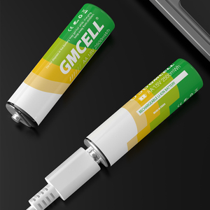 Gmcell Custom 1000 Cycle USB Li-Ion AA Battery 1.5v 2500mWh for Portable Cameras 1000 Cycle AA Lithium Ion Battery - Product Image 2