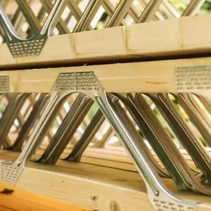 Tùy chỉnh kết nối gỗ mạ kẽm trusses thép joist