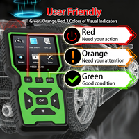 Outil de diagnostic OBDII V519, lecteur de code moteur de voiture, scanner de codes de panne, effacement des DTC, flux de données en direct, outil de diagnostic automatique