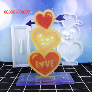 Molde de Silicona para Resina Hecho a Mano, Estilo Ins, Adornos Decorativos y Herramientas para Pasteles, Molde de Yeso para Resina - Product Image 2