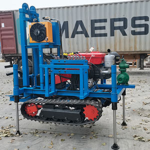 उच्च गुणवत्ता वाले हाइड्रोलिक क्रॉलर प्रकार बोरहोल मशीन गहरे पानी की अच्छी तरह से ड्रिलिंग रिग - Product Image 4