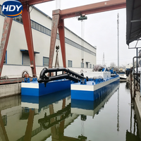 Proveedor Chino de Draga de Succión a Chorro de Agua Diésel Nueva con Motor y Engranaje para Dragado de Arena de Río