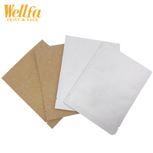 Bolsa de papel para manualidades, embalaje biodegradable con cremallera - Product Image 6