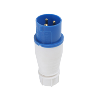 Prise industrielle Nuoqiya 220V 3 broches IP44 étanche en laiton 16A