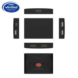 Nouveau design Commutateur KVM <span class=keywords><strong>HDMI</strong></span> 4K 30Hz 2 ports Manuel <span class=keywords><strong>Sortie</strong></span> USB2.0 avec contrôleur de bureau et câble <span class=keywords><strong>HDMI</strong></span> - Product Image 5