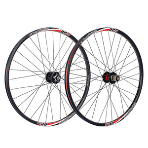 Juego de Ruedas para Bicicleta de Montaña Joytech de 26 Pulgadas, 32H, Freno de Disco, Alta Resistencia - Product Image 1