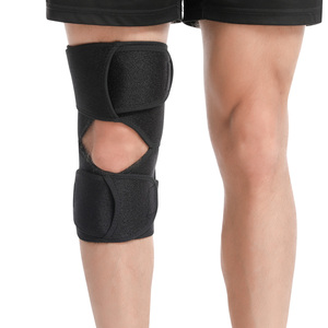 Genouillère <span class=keywords><strong>de</strong></span> <span class=keywords><strong>compression</strong></span> ajustable personnalisable pour le sport, la course à pied, l'haltérophilie, le volleyball, soutien <span class=keywords><strong>de</strong></span> la rotule, protection des articulations - Product Image 3