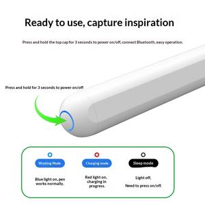 Stylet capacitif magnétique pour <span class=keywords><strong>iPad</strong></span> avec chargement magnétique, en plastique, pour écran - Product Image 2