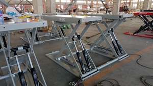 Disesuaikan 1.2 1.4 1.6m Etop Etop-MP4T Mobile gunting mobil mengangkat empat silinder portabel pengangkat hidrolik aktuator listrik - Product Image 2