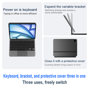 Laudtec Ultra Thin and High Quality Magnetic <b>Keyboard</b> Case for M4 iPad 10th/11th/Air 11/Pro 11/Air 13/Pro 13 Magic <b>Keyboard</b> Case - Product Image 5