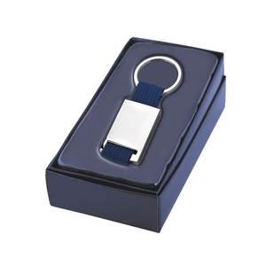 Portachiavi in Tessuto Blu Scuro, Accessori per Chiavi Auto - Product Image 2