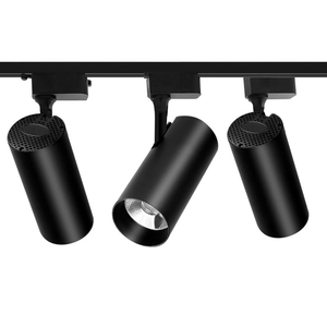 Système d'éclairage sur rail commercial moderne, projecteur COB orientable et réglable de 30 W, éclairage sur rail LED, luminaire anti-éblouissement - Product Image 2