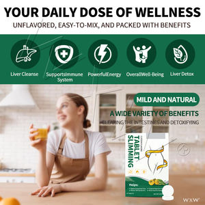 Prix de gros pour les comprimés minceur naturels à base de plantes, mélange d'immunité à la vitamine C, au zinc et à la baie de sureau, marque privée - Product Image 3