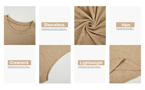 Débardeurs pour hommes en coton léger sans manches décontracté classique en cours d'exécution t-shirt Stringer en gros sur mesure - Product Image 6