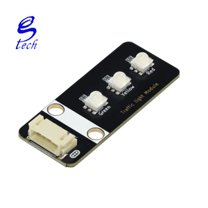 Kit électronique de feux de circulation LED 5V rouge vert jaune avec capteur d'intensité lumineuse DIY - Product Image 4