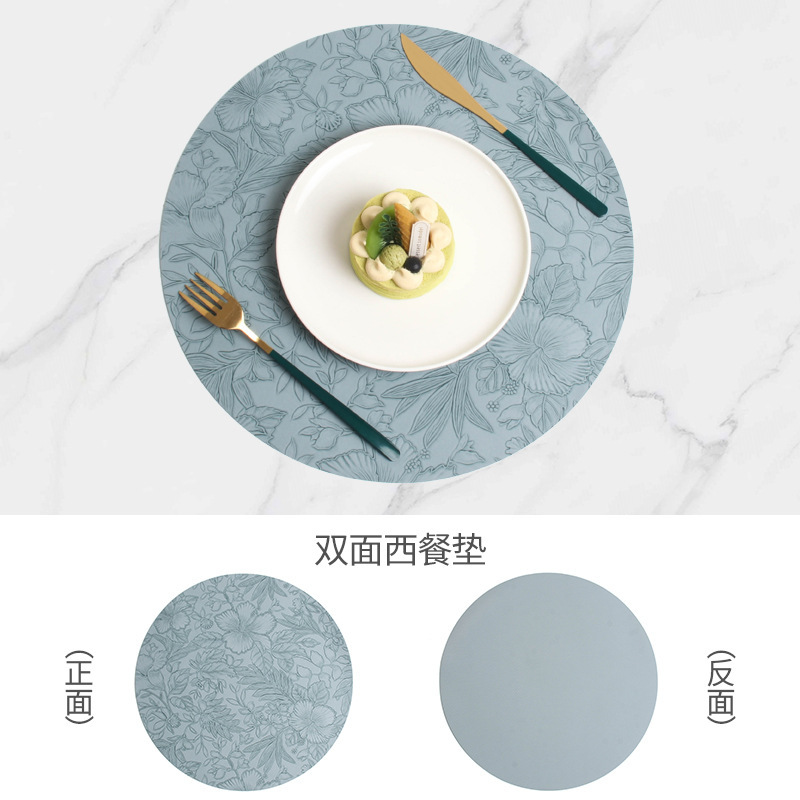 Round - lake blue
