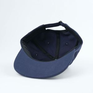 Casquettes de baseball sportives à 5 panneaux, brodées sur le devant et le bord, avec logo personnalisé, style « Dad Hat », par un fabricant de casquettes de baseball snapback tendance - Product Image 5