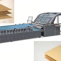 Machine à plastifier semi-automatique pour carton ondulé