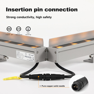 Projecteur LED pour décoration de <span class=keywords><strong>façade</strong></span> de bâtiment numérique <span class=keywords><strong>extérieur</strong></span>, système de décoration, corps de lampe en aluminium, indice de protection IP65 - Product Image 4