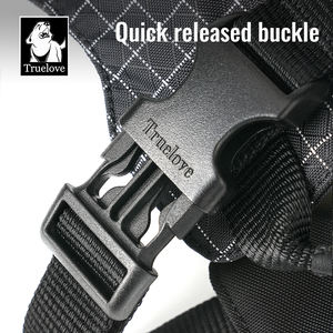 Truelove Atacado Segurança LED Reflexivo Tático Luxury Training Dog <span class=keywords><strong>Harness</strong></span> Impermeável Nylon Sem Puxar Pet Arnês Ajustável - Product Image 3