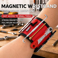 Suoan Sangle de poignet portable durable avec poche magnétique intégrée pour les passionnés de bricolage