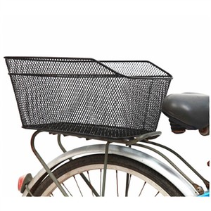 Cesta trasera para bicicleta, soporte de hierro extra grande y resistente para compras y almacenamiento - Product Image 3