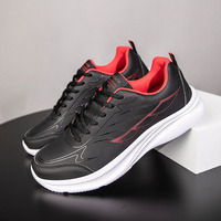 Baskets athlétiques décontractées en maille tendance pour hommes, idéales pour la course et la marche confortable en printemps/été, disponibles en grandes tailles