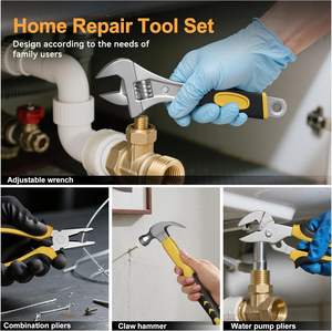 CRESOLVIA Juego de Herramientas de 328 Piezas, Caja de Herramientas con Cajones de Almacenamiento, Acero al Carbono, Polipropileno, Llave Hexagonal para Reparaciones del Hogar, Automóviles, Bricolaje y Uso General - Product Image 6