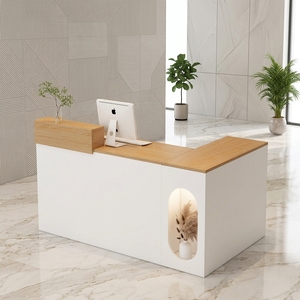 <span class=keywords><strong>Comptoir</strong></span> de réception moderne blanc, <span class=keywords><strong>prix</strong></span> économique, <span class=keywords><strong>comptoir</strong></span> en <span class=keywords><strong>bois</strong></span> durable pour caissier, pour salons de beauté, bureaux, hôpitaux, centres commerciaux - Product Image 2
