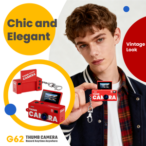 <span class=keywords><strong>Appareil</strong></span> <span class=keywords><strong>photo</strong></span> numérique miniature pour enfants Flip Cover Selfie 1080P HD 130 °   Grand angle, résistant aux chutes - Product Image 6