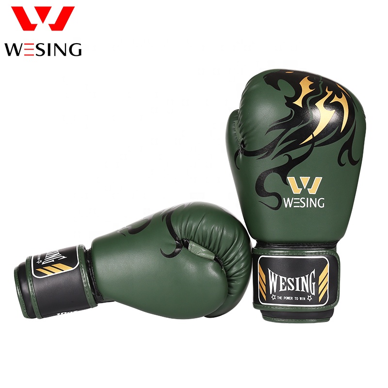 Wesing оптовые профессиональные магазины, частная марка, боксерские перчатки, кожа
