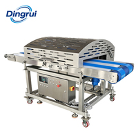 Équipement de transformation de viande entièrement automatique pour la restauration rapide : Trancheuse à viande fraîche (bœuf, agneau, poulet)