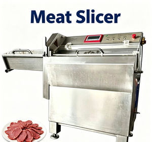 Cortadora Automática de Shawarma/Cortadora de Salchichas y Jamón/Máquina para Cortar Carne, Salami y Tocino con Acero Inoxidable 304 - Product Image 1