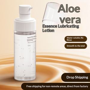 Lubricante sin enjuague de aloe vera de 120 ml, productos sexuales y de coqueteo, lubricante hidratante soluble en agua con ácido hialurónico - Product Image 4